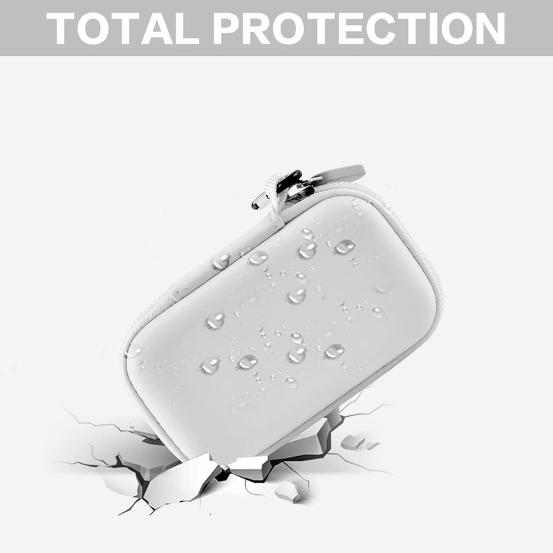 PAIYULE Case Compatible with SanDisk 1TB 2TB 500GB 4TB/for PRO Extreme Portable SSD, External Solid State Hard Drive Storage Holder for SDSSDE61/ SDSSDE60/ SDSSDE81/SDSSDE30/SDSSDE60 (Box Only)(White) - Image 4